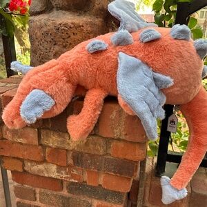 Jellycat HUGE PERSIMMON Dragon Authentic Dust Bag Magical Retired
